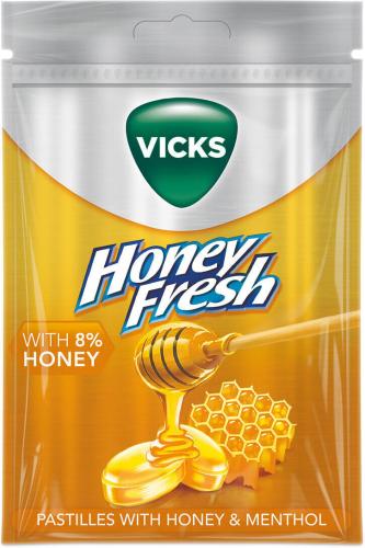 Vicks Honey & Natural Menthol 72g – Coopers Candy