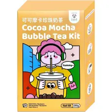 Tokimeki Cocoa Mocha Bubble Tea Kit 3-pack 255g – Coopers Candy