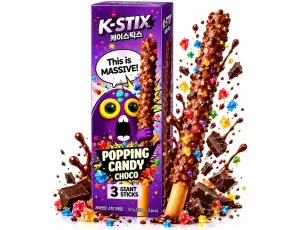 K-Stix Popping Candy Choco 54g &ndash; Coopers Candy