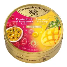 Cavendish & Harvey Passionfruit/Raspb and Pineapple/Mango 130g &ndash; Coopers Candy