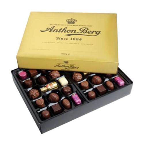 Anthon Berg Guldask 400g – Coopers Candy