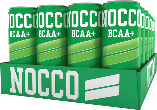 NOCCO Äpple Koffeinfri 33cl x 24st (helt flak) – Coopers Candy