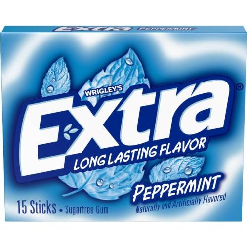 Wrigleys Extra Peppermint 37g – Coopers Candy