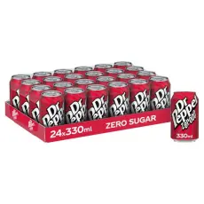 Dr Pepper Zero 330ml x 24st – Coopers Candy