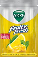 Vicks Lemon Mentol Halstablett 72g – Coopers Candy