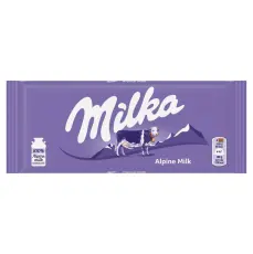 Milka Alpine Milk 90g &ndash; Coopers Candy