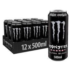 Monster Ultra Black Cherry Zero 500ml x 12st (flak) – Coopers Candy