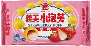 I MEI Strawberry Puff 57g &ndash; Coopers Candy