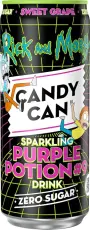 Candy Can Soda Rick & Morty Purple Potion Sweet Grape 33cl – Coopers Candy