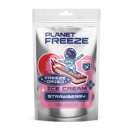 Planet Freeze Strawberry 40g – Coopers Candy