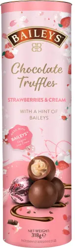 Baileys Strawberries & Cream truffles 318g – Coopers Candy