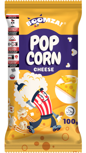 Boomza Mikropopcorn Cheese 100g – Coopers Candy