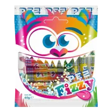 PEZ Fizzy Rolls Bag 60g – Coopers Candy
