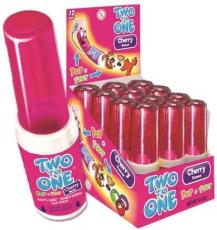 Two To One Cherry Klubba + Leksak 25g (1st) – Coopers Candy