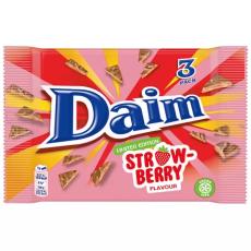 Daim Strawberry 3-pack 84g – Coopers Candy