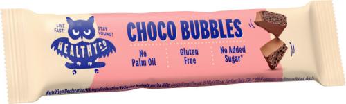 HealthyCo Bubbly Milk Chocolate Bar 30g – Coopers Candy