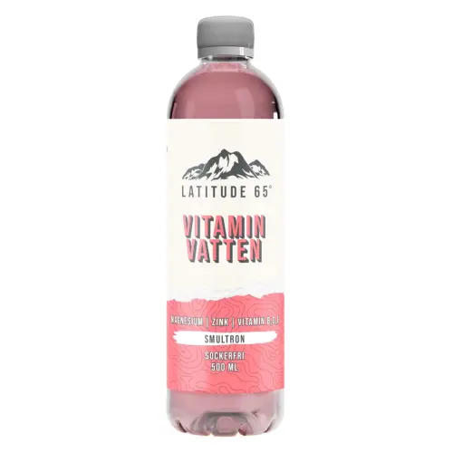 Latitude 65 Vitaminvatten - Smultron 50cl – Coopers Candy