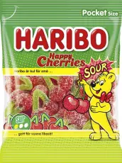 Haribo Happy Cherries Sour 75g – Coopers Candy