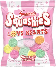 Swizzels Squashies Love Hearts 120g &ndash; Coopers Candy