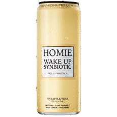 Homie Wake Up Synbiotic Pineapple/Pear 33cl(BF:2025-06-06) – Coopers Candy