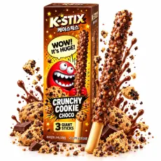 K-Stix Crunchy Cookie Choco 54g &ndash; Coopers Candy