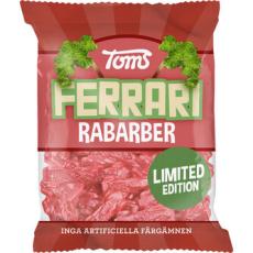 Toms Ferrari Rabarber Limited Edition 120g – Coopers Candy