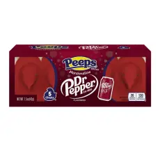 Peeps Marshmallow Chicks Dr Pepper 4-pack 42g &ndash; Coopers Candy