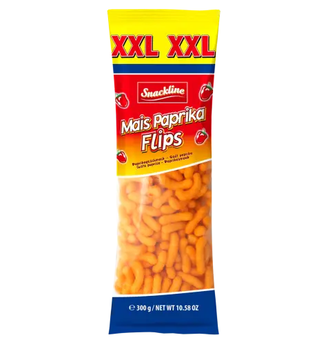 Snackline XXL Corn Flips with Paprika 300g – Coopers Candy