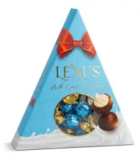 Lexus Triangle Giftbox Milk 120g &ndash; Coopers Candy