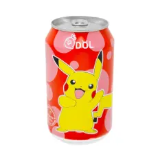 Qdol Pokemon Läsk - Pikachu Jordgubb 33cl – Coopers Candy