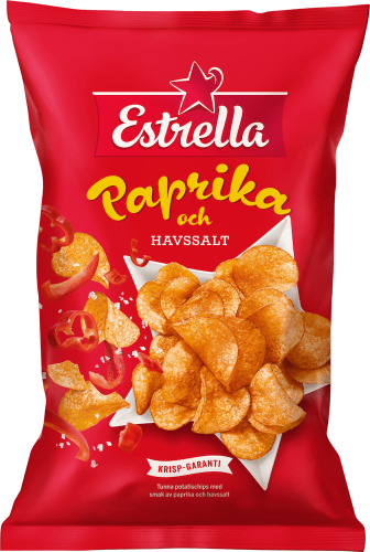 Estrella Paprika & Havssalt 175g – Coopers Candy