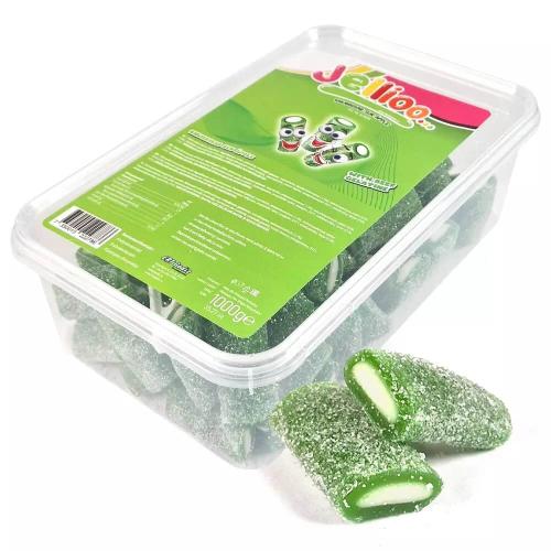 Jellioo Knubbisar Sur Äpple 1kg – Coopers Candy