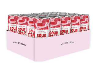 Spirit Of Sweden - Sour Straps Soda 330ml x 24st – Coopers Candy