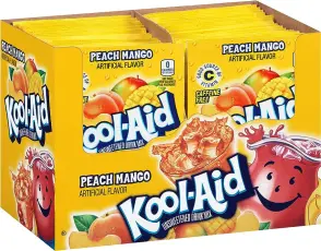Kool-Aid Soft Drink Mix - Peach Mango 4g x 48st – Coopers Candy