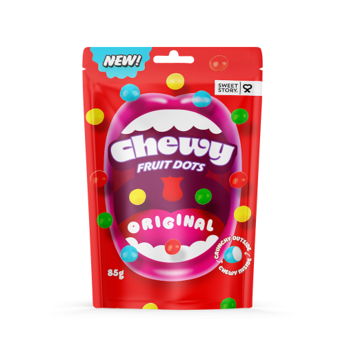 Sweet Story Chewy Fruit Dots Original 85g – Coopers Candy