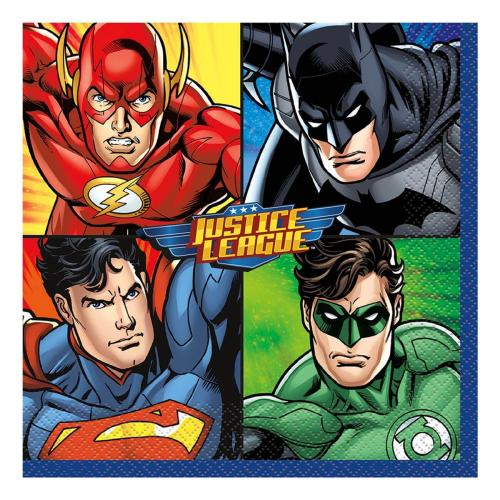 Servetter Justice League 16-pack – Coopers Candy