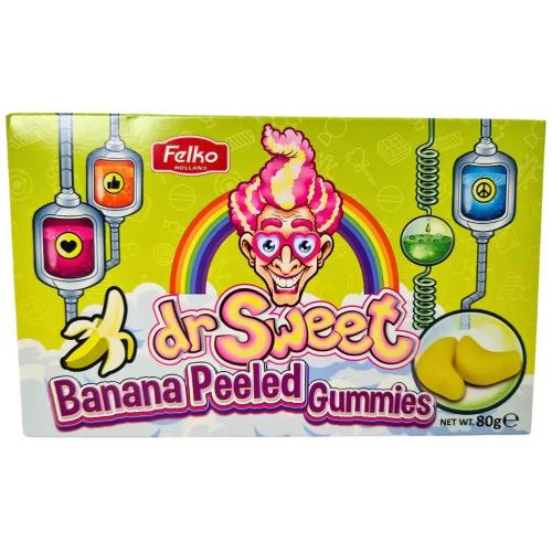 Dr Sweet Peeled Banana Gummies 80g – Coopers Candy