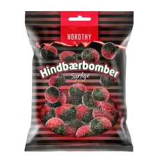 Nordthy Hallonbomber 170g &ndash; Coopers Candy