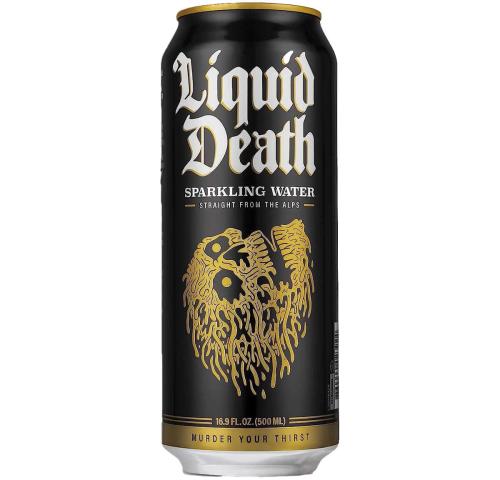 Liquid Death Sparkling Water 500ml – Coopers Candy