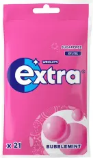 Wrigleys Extra Tuggummi Bubblemint 29g &ndash; Coopers Candy