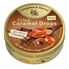 Cavendish & Harvey Caramel Choco Filled Drops 130g – Coopers Candy