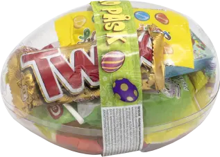 Hulten Fyllt P&aring;sk&auml;gg 304g &ndash; Coopers Candy