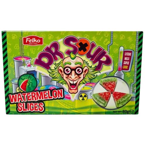 Dr Sour Watermelon Slices 80g – Coopers Candy