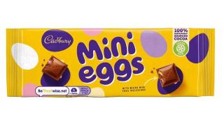 Cadbury Mini Eggs Milk Chocolate Bar 110g – Coopers Candy