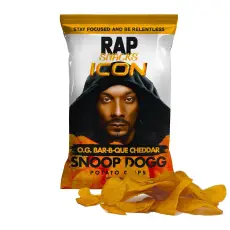 Rap Snacks Snoop Dogg O.G. Bar-B-Que Cheddar 71g &ndash; Coopers Candy