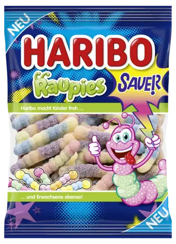 Haribo Raupies 160g – Coopers Candy