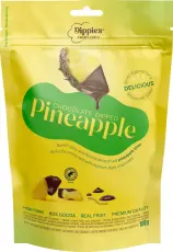 Dippies Fruit Dips Ananas T&oslash;rret Frugt 100g &ndash; Coopers Candy
