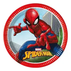 Papperstallrikar Spiderman 8-pack &ndash; Coopers Candy