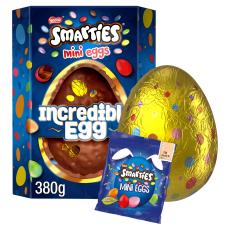 Smarties Milk Chocolate Incredible Easter Egg 380g – Coopers Candy