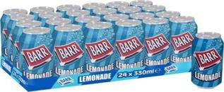 Barr Lemonade 33cl x 24st (helt flak) – Coopers Candy